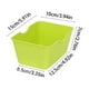 thumbnail image 3 of Minicaja de almacenamiento apilable con asa | Organizador de joyas y escritorio en color caramelo | Contenedor de plástico multifuncional para oficina, baño y cocina, 3 of 6
