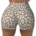 thumbnail image 2 of Fotbe Cute Rabbit Shorts Sin Costuras – Shorts Deportivos de Cintura Alta para Mujer, Elásticos para Gimnasio, Yoga, Running o Ciclismo-XX-Large, 2 of 8