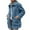 Navy, variant on Womens Jackets Dressy Casual Fleece Warm Jackets Coats Y2k Long Sleeve Collared Soft Loose Fluffy Outwear Solid Fashion Overcoats Pockets Fall Winter Clothes Green M