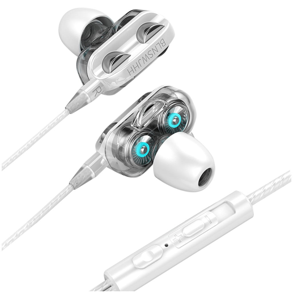 Novel 3.5mm Super Bass Music In ear Stereo Headphone Headset Earbuds With Mic 