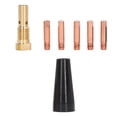 thumbnail image 1 of Kit de Soudure Sans Gaz Mig - 7 Pcs, Embout en Cuivre, Accessoires de Buse de Diffusion, 1 of 5