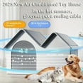 thumbnail image 2 of 2025 New Air Conditioned Dog House, Dog House with Ac, Cooling Dog Houses, Pet Cooling House, Foldable, with Air Conditioning 10 Ice Packs, for Small, Medium, and Large Dogs and Cats (Bule, M), 2 of 9