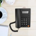 thumbnail image 3 of Fosa Business Office Home Use Landline Fixed Telephone Desk Phone with Caller Identification,Home Desk Phone,Landline, 3 of 8