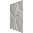 thumbnail image 4 of Ekena Millwork 19 5/8"W x 19 5/8"H Rogue EnduraWall Decorative 3D Wall Panel, Universal Pearl Metallic Champagne Pink (12-Pack for 32.04 Sq. Ft.), 4 of 6