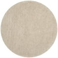 thumbnail image 3 of SAFAVIEH Luxe Paxton Solid Plush Polyester Shag Runner Rug, Bone, 2'3" x 12', 3 of 5