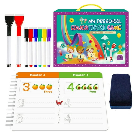 Handwriting Practice Toys with Colored Pen Activity Training Toys for Boys Girls