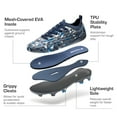 thumbnail image 3 of DREAM PAIRS Kids High-Speed Soccer Cleats with TPU Anti-Twist Plate Firm Ground Outdoor Athletic Sport Football Shoes, 3 of 9