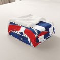 thumbnail image 4 of Erosebridal Nautical Rudder Throw Blanket for Couch 60x80,Abstract Stripes Fleece Blanket,Teens Room Decorative, 4 of 6