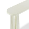 thumbnail image 5 of TOV Furniture Titan Cream Glossy Console Table, 5 of 9