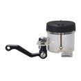 thumbnail image 1 of Motorcycle Front Brake Pump Oil Cup with Bent Bracket, 10cm Tubing - Replacement for CBR600RR CBR1000RR CBR600, YZF R6 R1 R6S R125, ZX6 ZX9 ZX9R ZX6R ZX636R ZX6RR, Ideal, 1 of 8