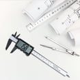 thumbnail image 4 of Herramienta de medición de pantalla completa del calibrador Vernier digital electrónico (negro 150 mm) Likrtyny  Para estrenar, 4 of 8