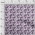 thumbnail image 2 of oneOone Cotton Cambric Purple Fabric Kids Animal Dress Material Fabric Print Fabric By The Yard 42 Inch Wide, 2 of 4