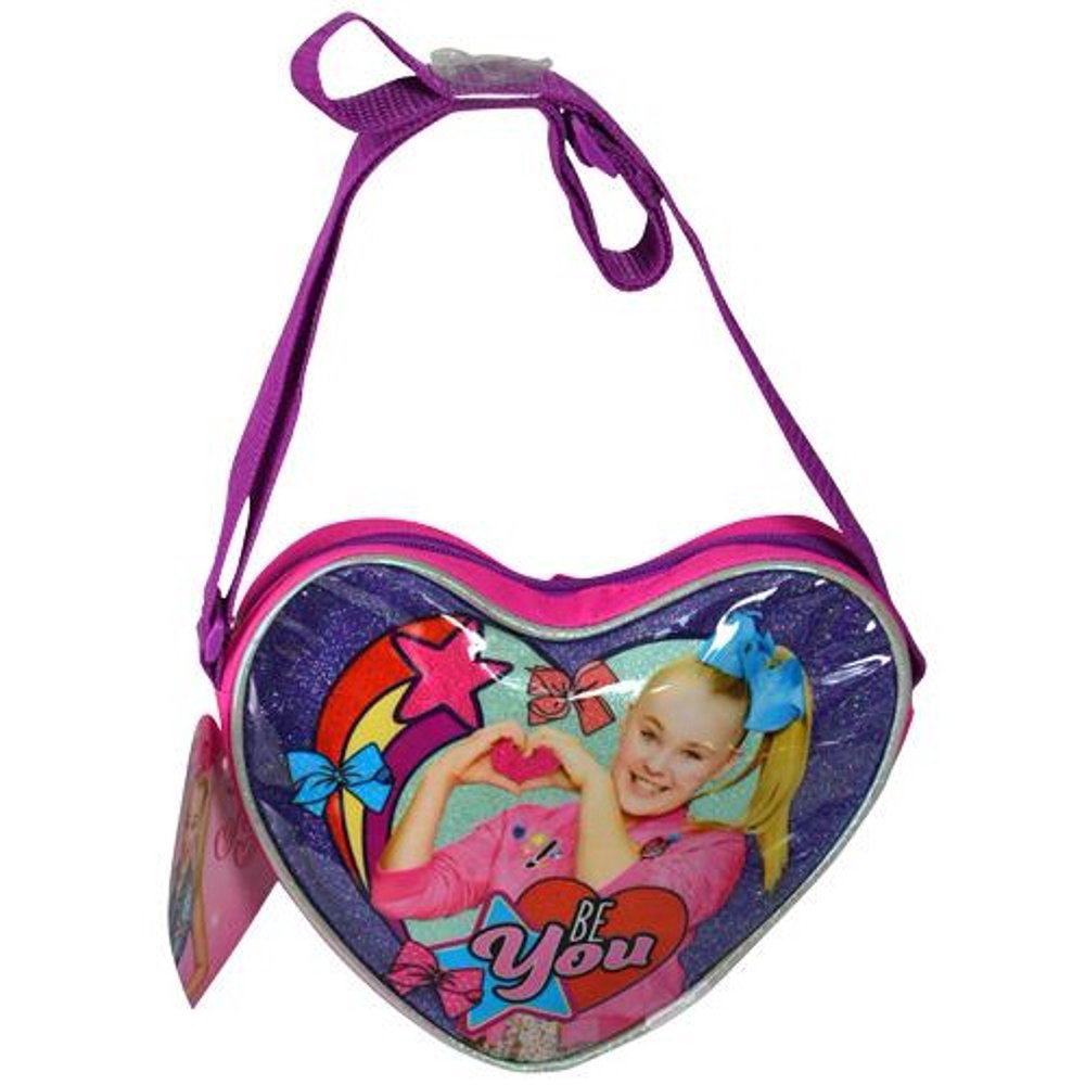 Licensed JoJo Siwa Heart Shaped Crossbody Bag/Shoulder Bag