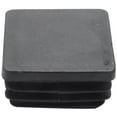 thumbnail image 1 of 160 Pcs Plastic Square Blanking End Caps Tube Inserts 25mm x 25mm, 1 of 7