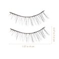 thumbnail image 2 of 5 Pairs False Eyelashes Chemical Fiber Fake Lashes Natural 3D Eye Beauty Lashes, 2 of 8