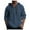 Dark Blue, variant on Hooded Shirts for Men Spring Summer Long Sleeve Lightweight Pullover Hoodies Beach Shirts Linen Shirt