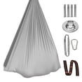 thumbnail image 1 of Visland Hamac Balançoire de Thérapie Sensorielle en Tissu à Double Couche Capacité de Charge Élevée 300 Lb Rotation à 360 Degrés Balançoire Intérieure Extérieure, 1 of 8