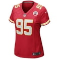 thumbnail image 2 of Women's Nike Chris Jones Red Kansas City Chiefs Game Jersey, 2 of 4