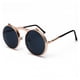 thumbnail image 4 of Gafas de sol estilo steampunk de metal vintage con tapa abatible, gafas de sol con tapa abatible para hombres y mujeres, gafas Prince con montura redonda de moda, 4 of 6