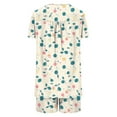 thumbnail image 4 of Censtreet Womens Printed Pajama Sets Short Sleeve Top with Shorts Soft Pj Comfy Sleepwear, 4 of 7