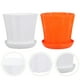 thumbnail image 4 of 2 sets Macetas decorativas para el hogar Flowerpot Petal diseñó sembrador suculento, 4 of 5