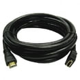 thumbnail image 1 of 15 ft. TechCraft High-Speed HDMI 1.4 M/F Extension Cable with Ethernet - 24 AWG - Black, 1 of 1