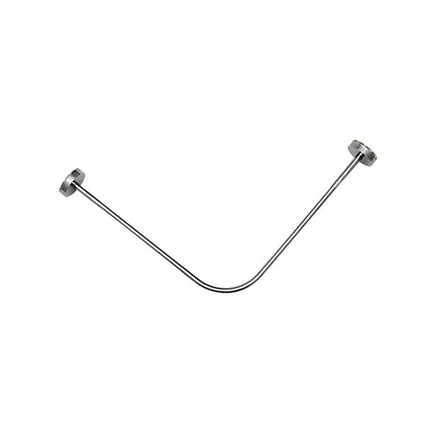 Tringle de Rideau de Douche Extensible Télescopique pour Vêtements en Acier Rideau de Douche Baignoire Maison 80cm-100cm