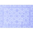 thumbnail image 1 of Ahgly Company Indoor Rectangle Oriental Blue Traditional Area Rugs, 2' x 3', 1 of 4