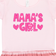 thumbnail image 3 of Inktastic Mama's Girl Pink with Hearts Gift Toddler Girl Dress, 3 of 4