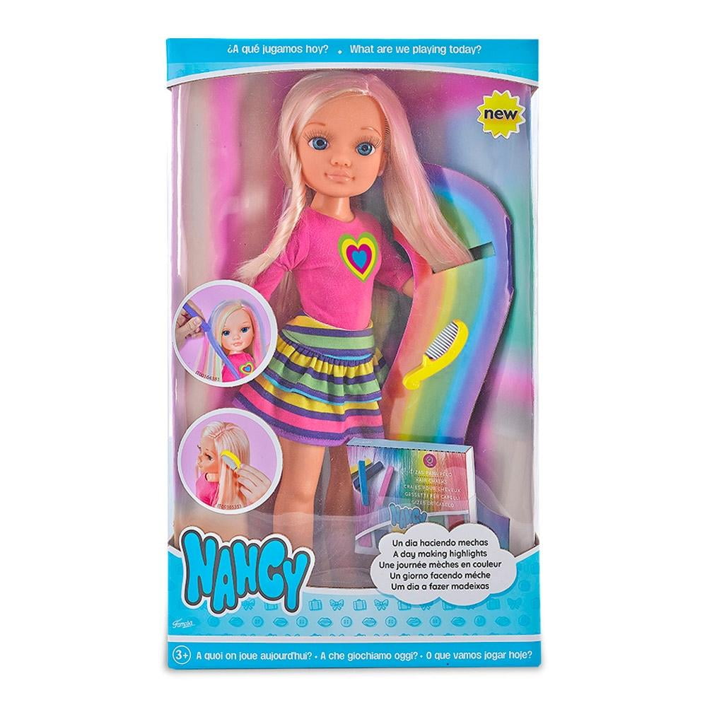 Walmart MuÃ±eca Nancy Pinta Cabello Precio Barbie Nancy Un Dia De
