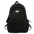 thumbnail image 1 of MesaSe Simple Casual Backpack Multilayer School Bookpack for Laptop Book (Black), 1 of 7