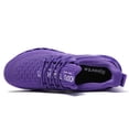 thumbnail image 4 of Slip on Sneakers for Women Running Shoes Tennis Walking Shoes Ladies Gym Workout Jogging Fashion Sneaker Purple Size 10, 4 of 7