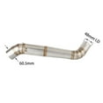 thumbnail image 6 of For CBR1000RR Stainless steel Motorcycle Exhaust Muffler Mid Link Pipe System For Honda CBR1000RR 2008 to 2014 Slip-on CBR 1000 RR, 6 of 13
