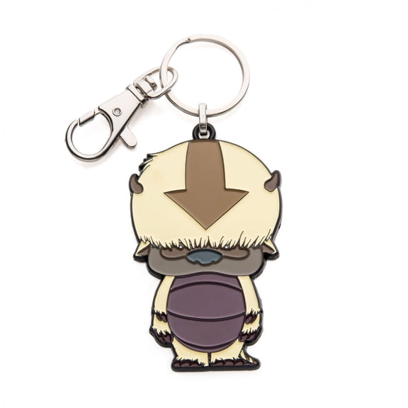Nickelodeon Avatar: The Last Airbender Appa Chibi - Enamel Pendant Keychain - Size - 6.3cm