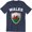 Navy Heather, variant on Wales Nation Flag Welsh Football Gift Men's T-Shirt