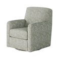 thumbnail image 2 of Southern Motion Flash Dance Wood and Fabric Swivel Glider in Mineral/Light Gray, 2 of 4