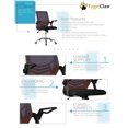 thumbnail image 3 of TygerClaw Mid Back Mesh Office Chair, 3 of 3