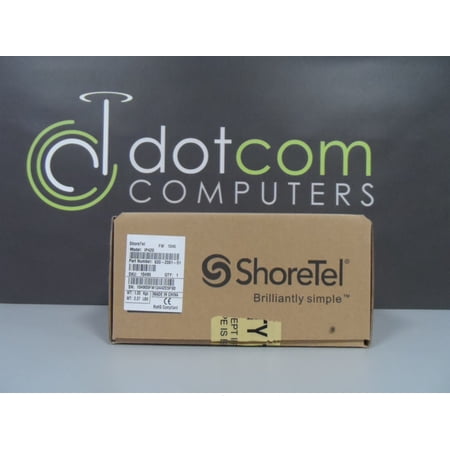 SHORETEL IP420 VOIP Phone 420 Black New 630-2081-01 Mitel IP Voice Display
