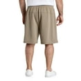 thumbnail image 2 of Reebok Performance Double-Knit Athletic Shorts Taupe 6XL, 2 of 5