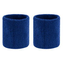 1 Pairs Wrist Sweatband-Blue