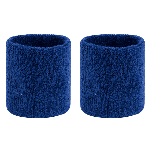 1 Pairs Wrist Sweatband-Blue