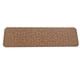 thumbnail image 2 of Fasiaou Edging Stair Treads Non-Slip Carpet Mat 30inX8in Indoor Stair Runners for Wooden Steps, Edging Stair Rugs for Kids and Dogs, 100% Polyester (1pc, Brown), 2 of 8