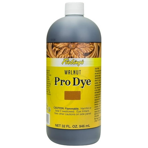 Pro Dye - Walnut - Professinal Oil Dye for Leather 32oz