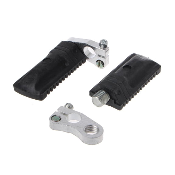 Yammee Motorcycle Pedals Anti-Slip Foot Pegs Rest Footrests Footpegs For 47/49cc Pocket Dirt Bike Mini Moto Quad ATV Motocross