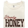 thumbnail image 3 of Howdy Honey Shirt for Women Country Western Cowgirl Rodeo Concert Nashville Graphic Tee Ivory Shirt Adult Small, 3 of 7