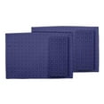 thumbnail image 3 of S4Sassy Blue Diamond Geometric Washable Printed Dining Reversible Tablemats With Napkins Set, 3 of 3
