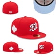 thumbnail image 2 of Washington Nacionales De Los Hombres No Ajustable Sombrero De Béisbol Hip Hop Primavera Verano Completo Ala Plana Placa Cerrada Gorra, 2 of 4