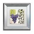 thumbnail image 2 of Trademark Fine Art "Les Fruits Jardin II" Canvas Art by Color Bakery White Matte, Silver Frame, 2 of 4
