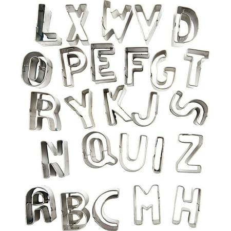 Makins Clay Cutters 26/Pkg-Alphabet