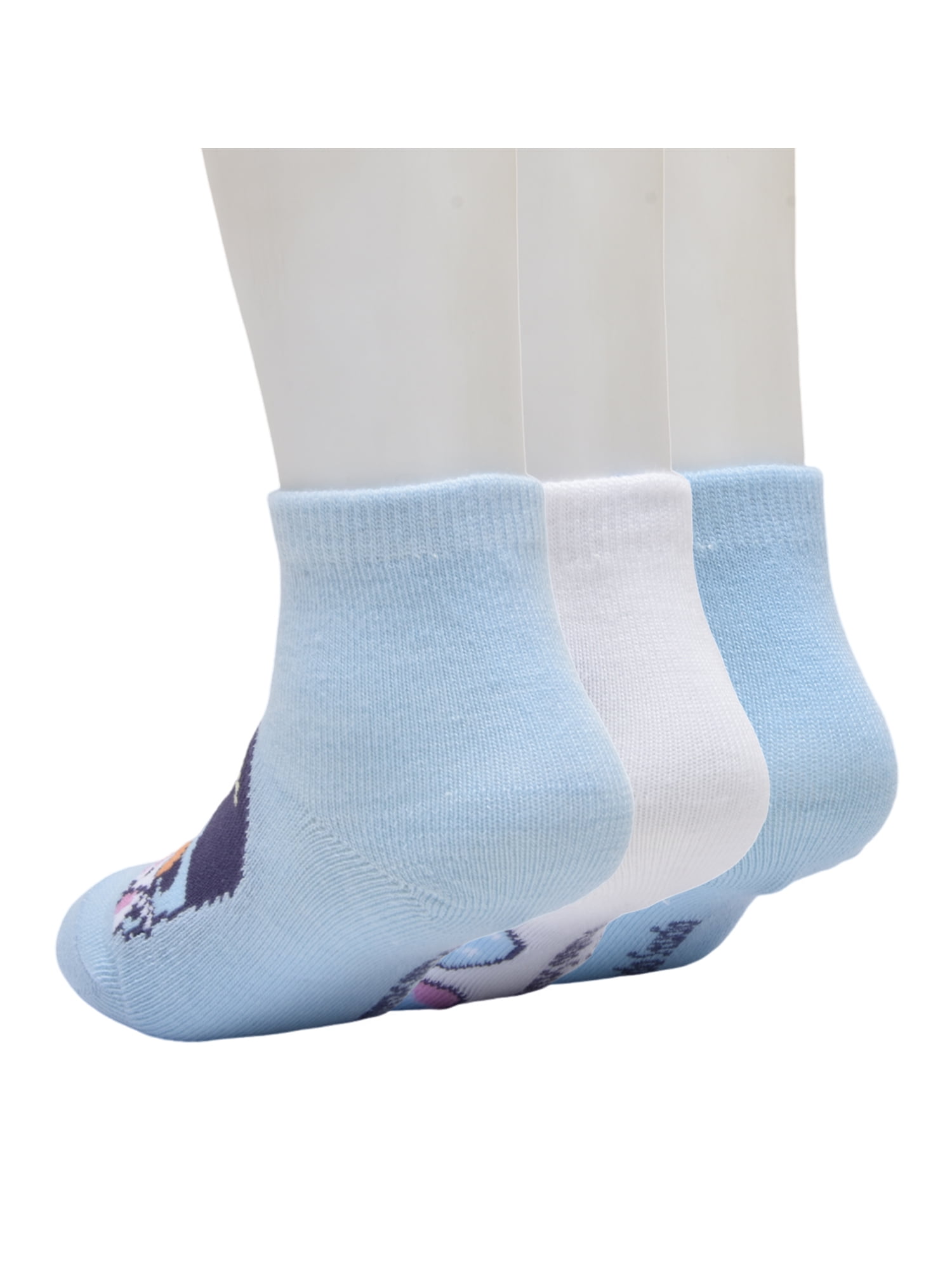 Character Toddler Ankle Easter Socks, 3-Pack, Sizes 12M-5T